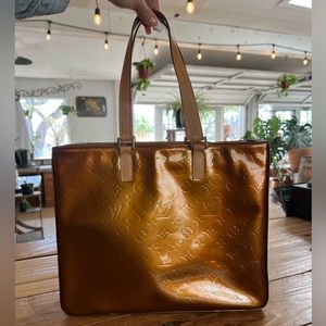 AUTHENTIC VINTAGE LOUIS VUITTON VERNIS TOTE